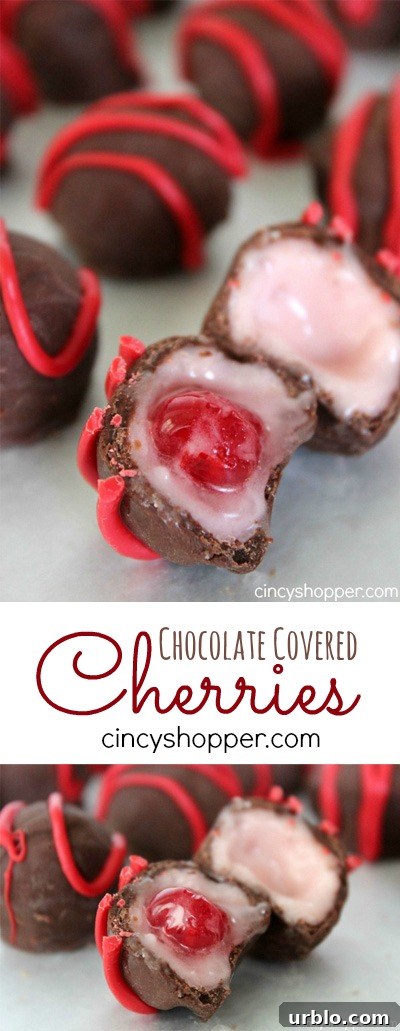 Homemade Chocolate-Covered Cherries Recipe for Perfect Treats 10 Chocolate Covered Cherry close-up