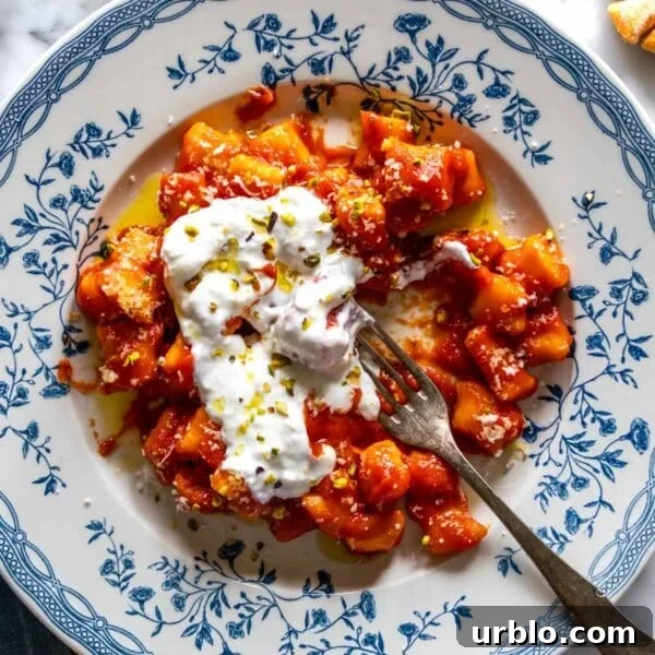 Sweet potato gnocchi recipe.