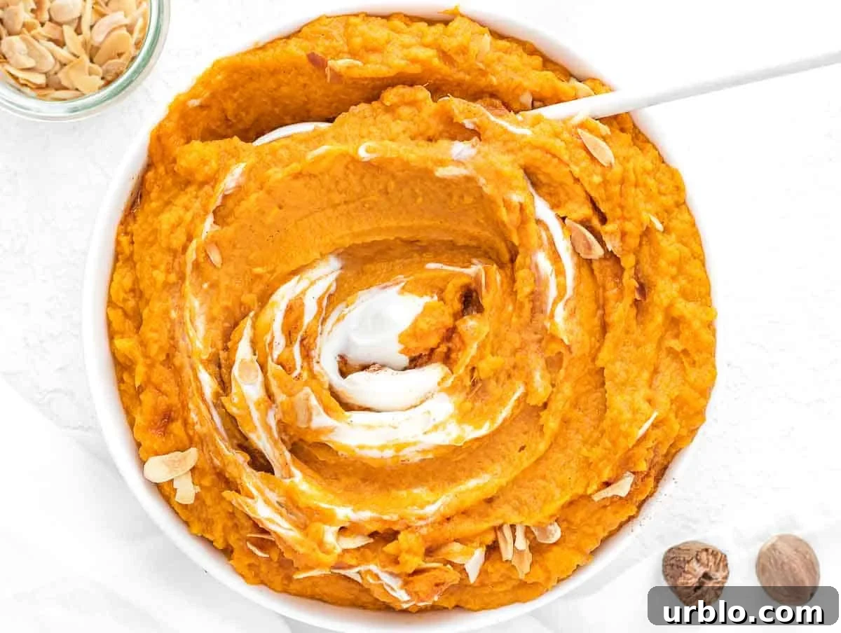mashed weet potatoes with maple syrup