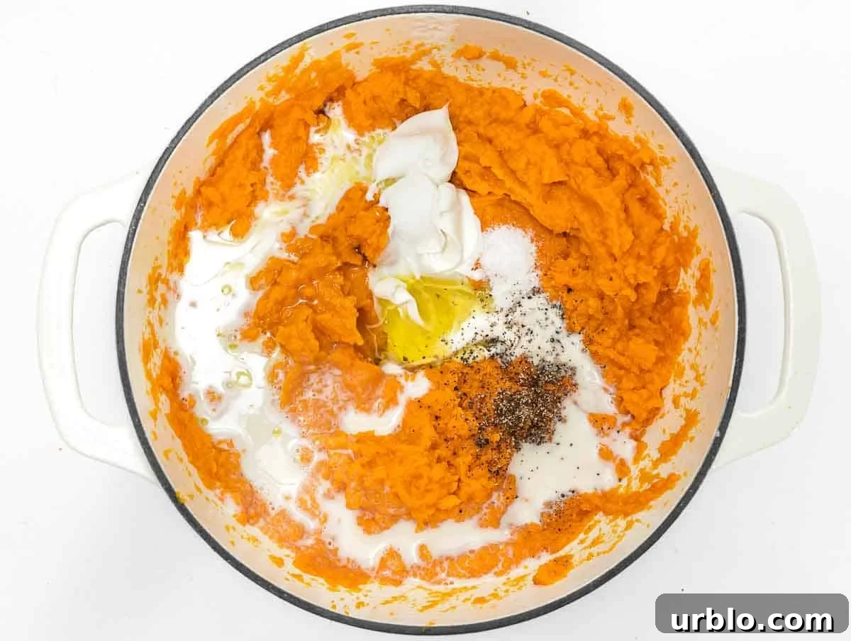 adding butter, oil, and salt