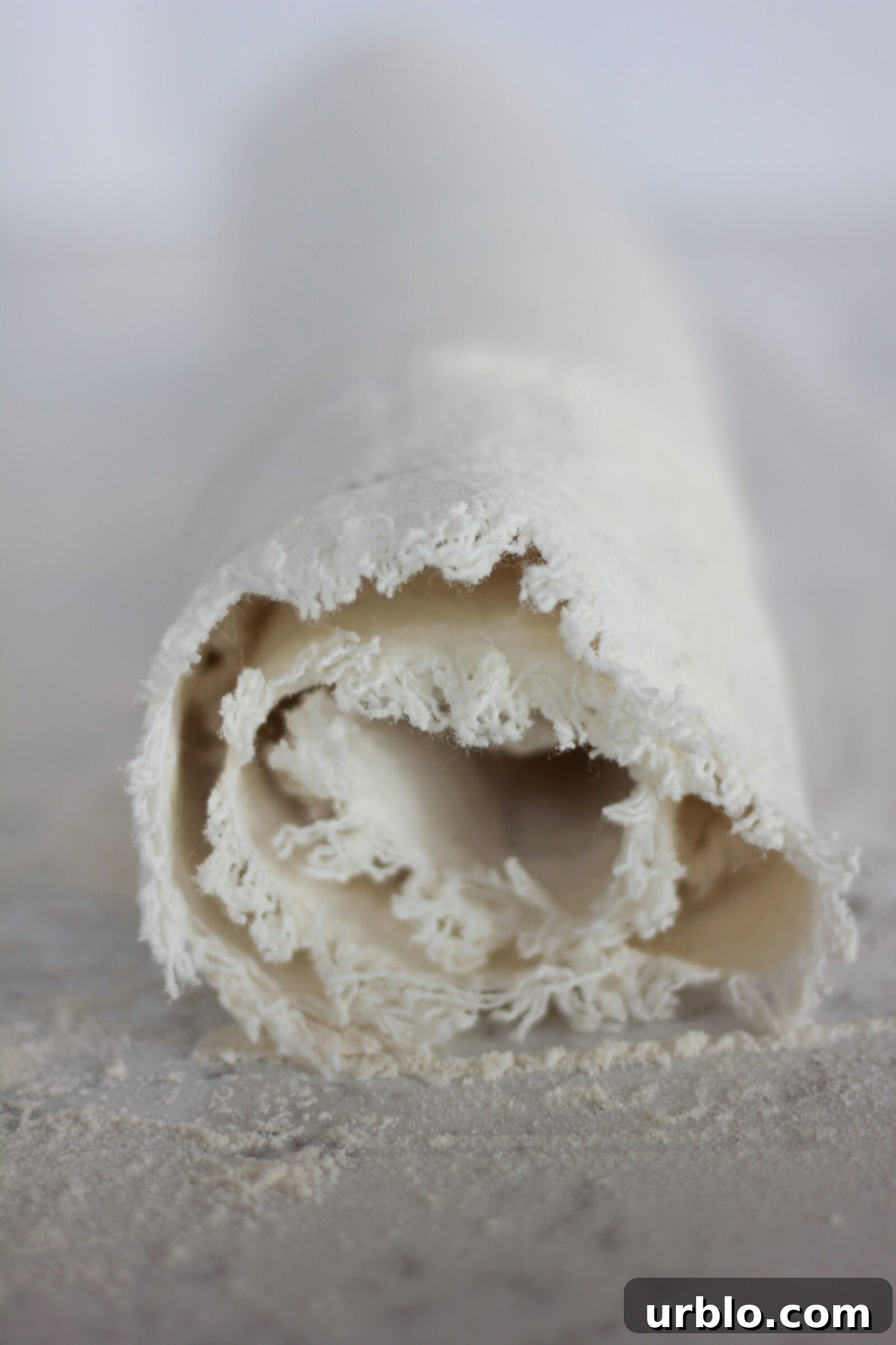 Unrolled cake