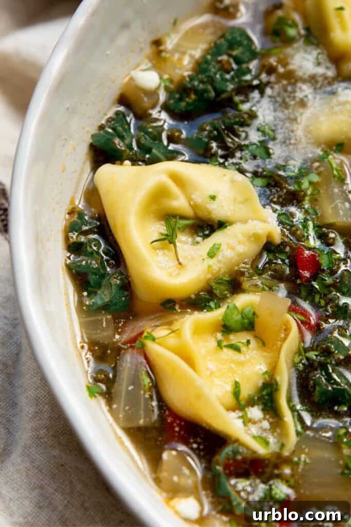 healthy tortellini soup