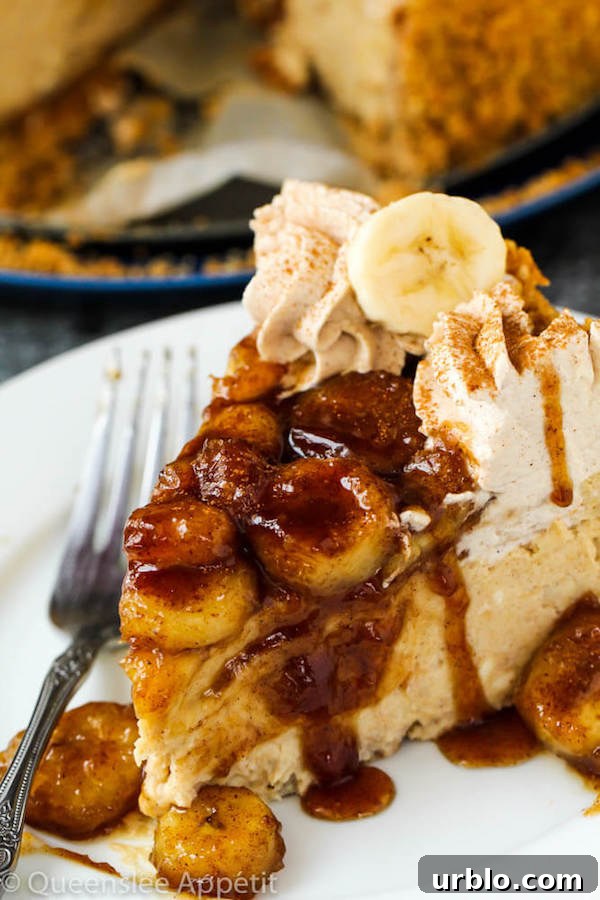 Bananas Foster Cheesecake