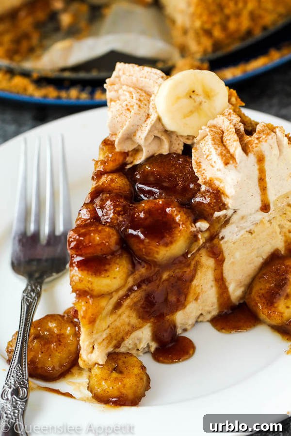 Bananas Foster Cheesecake
