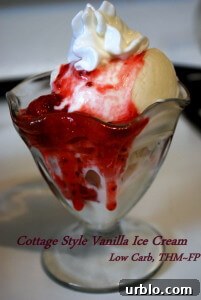 Cottage Style Vanilla Ice Cream