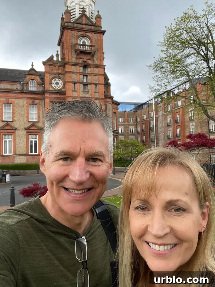 B&J at Dublin Ireland hotel