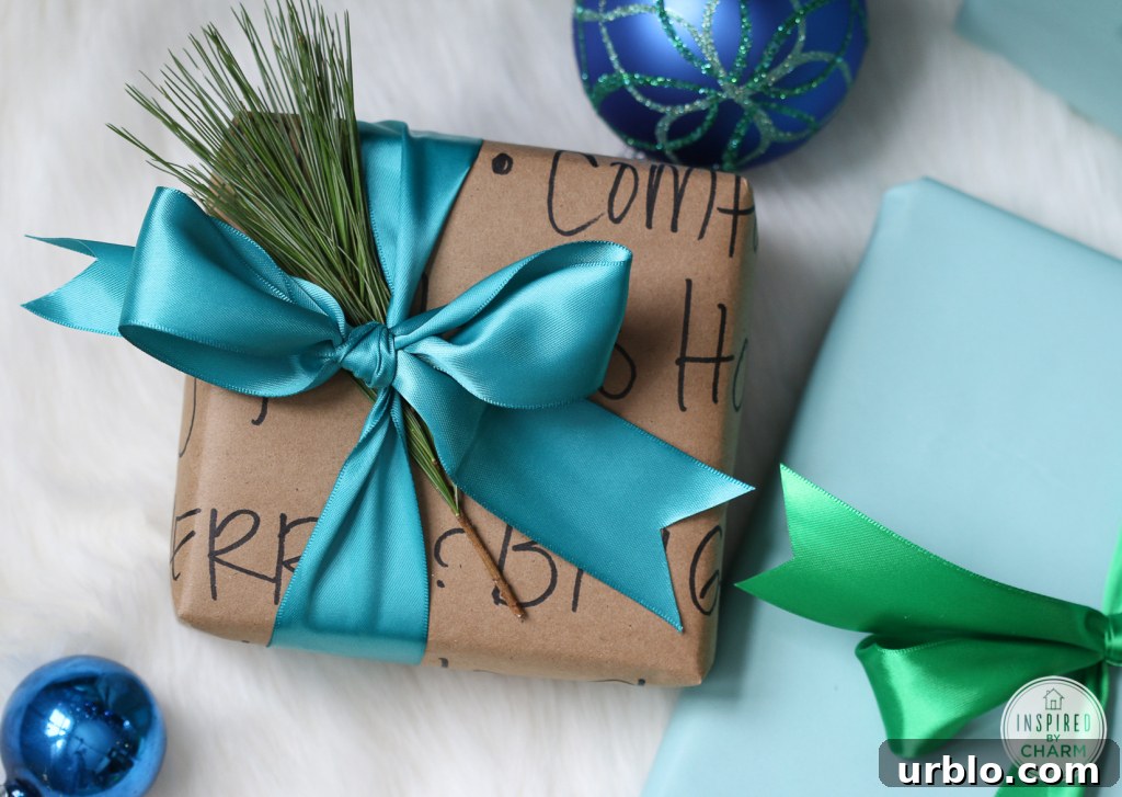 Creative Holiday Wrapping Ideas | Inspired by Charm 