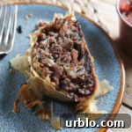 savory beef strudel