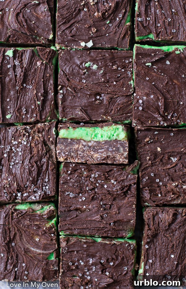 mint nanaimo bars