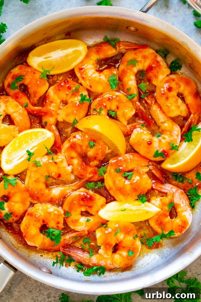 10-Minute Orange Chili Shrimp