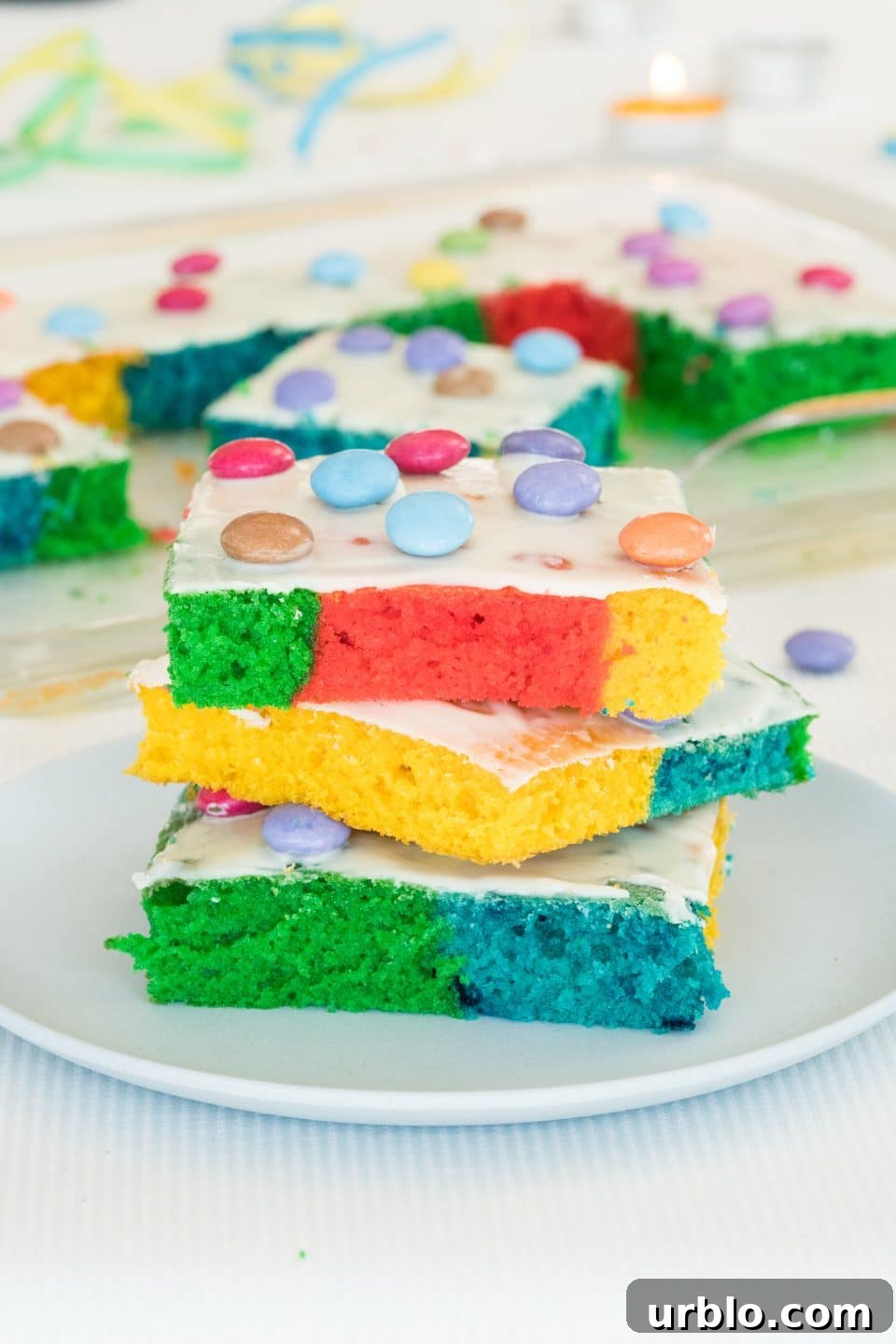 Rainbow Parrot Sheet Cake: Bright, Layered Party Dessert 3 rainbow-sheet-cake
