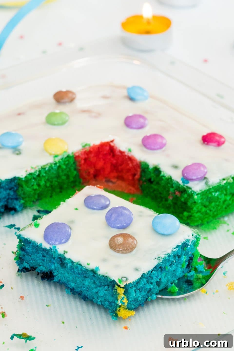 Rainbow Parrot Sheet Cake: Bright, Layered Party Dessert 4 parrot-cake