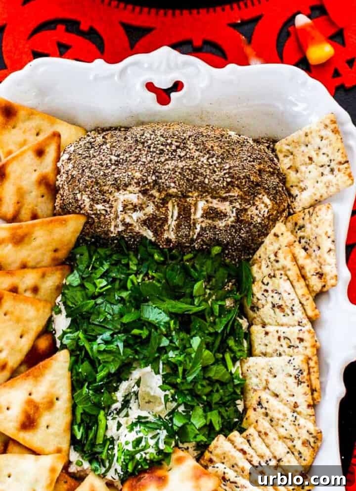 Graveyard tombstone dip
