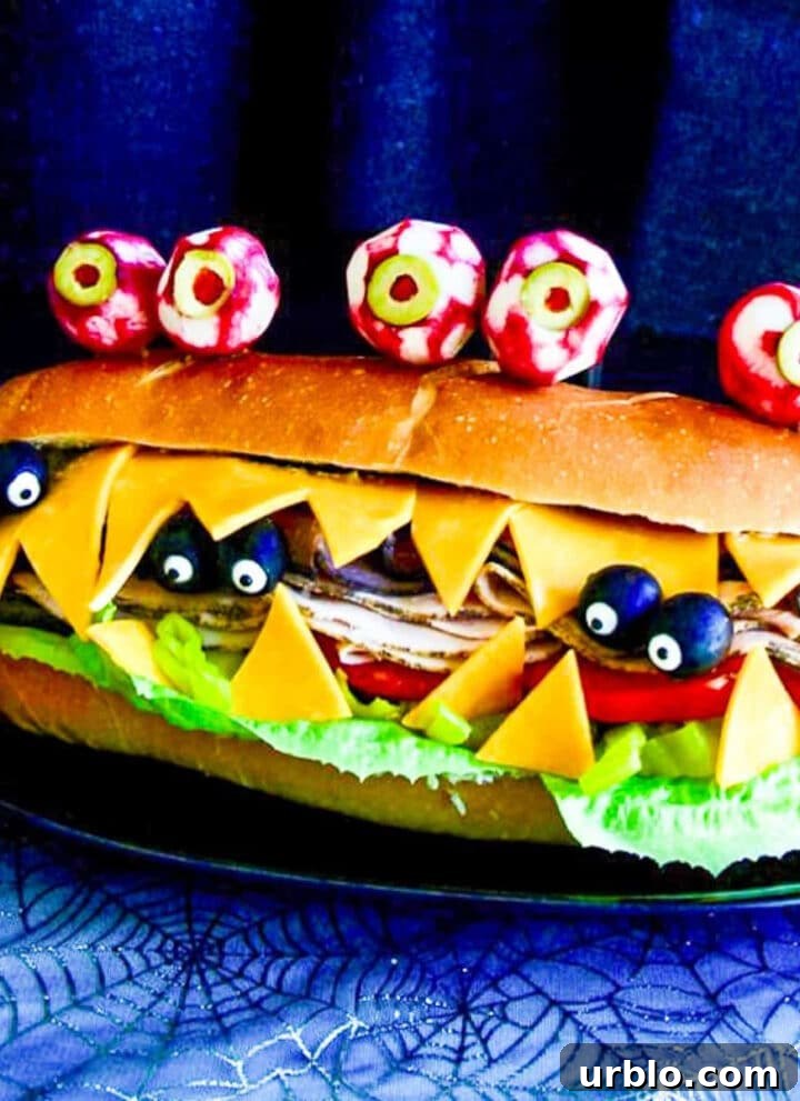 Halloween sandwich ideas