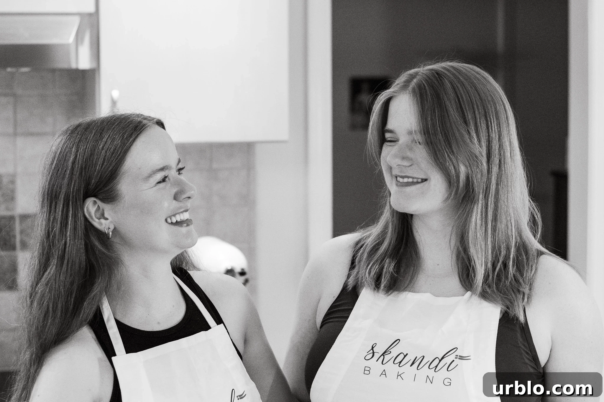 Skandibaking Turns Two: Anniversary Recipes, Tips & Behind-the-Scenes 4 Sofie and Emma laughing.