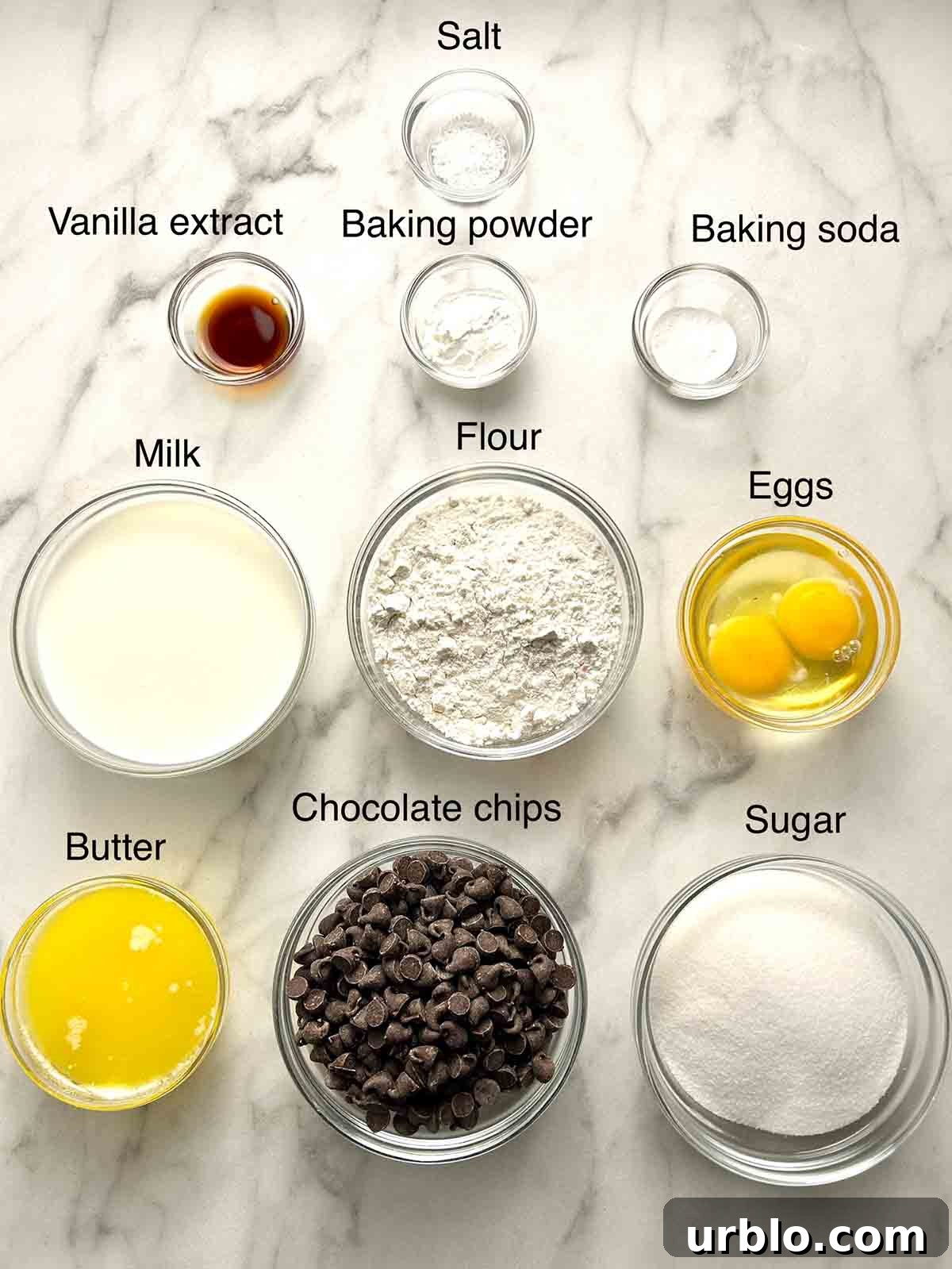 ingredients prepped in bowls