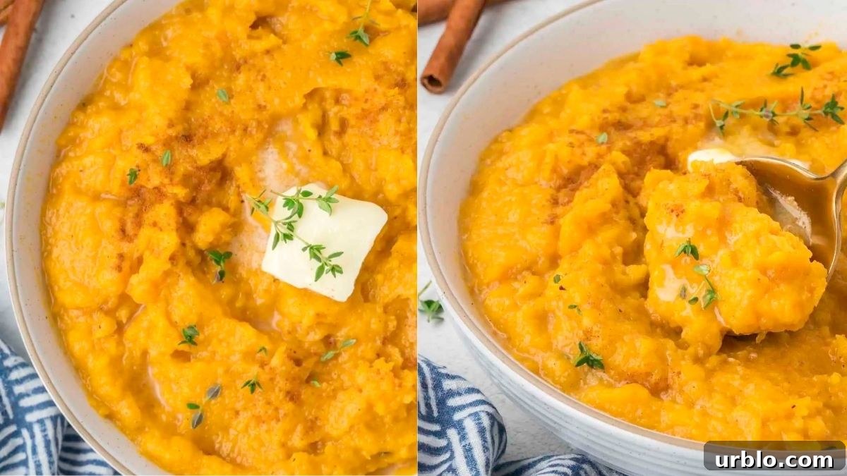 Butternut Squash Recipes: Soups, Sides & Cozy Seasonal Meals 2 Creamy mashed butternut squash
