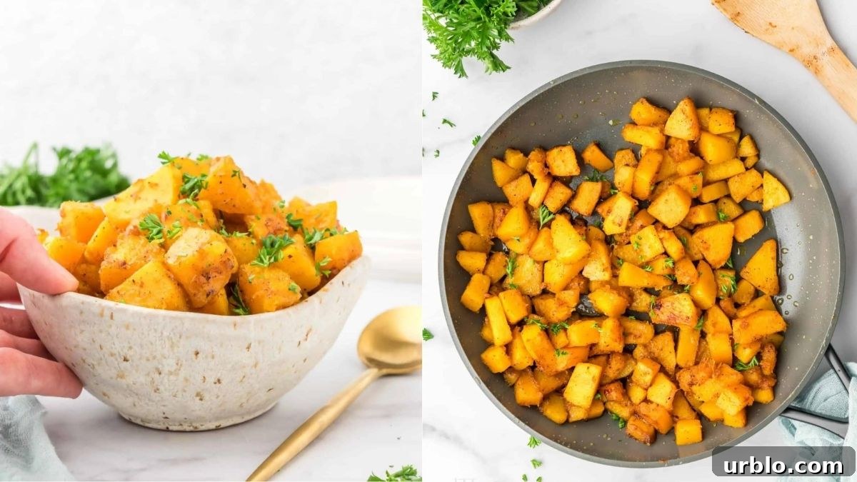 Butternut Squash Recipes: Soups, Sides & Cozy Seasonal Meals 4 Sautéed butternut squash with brown butter