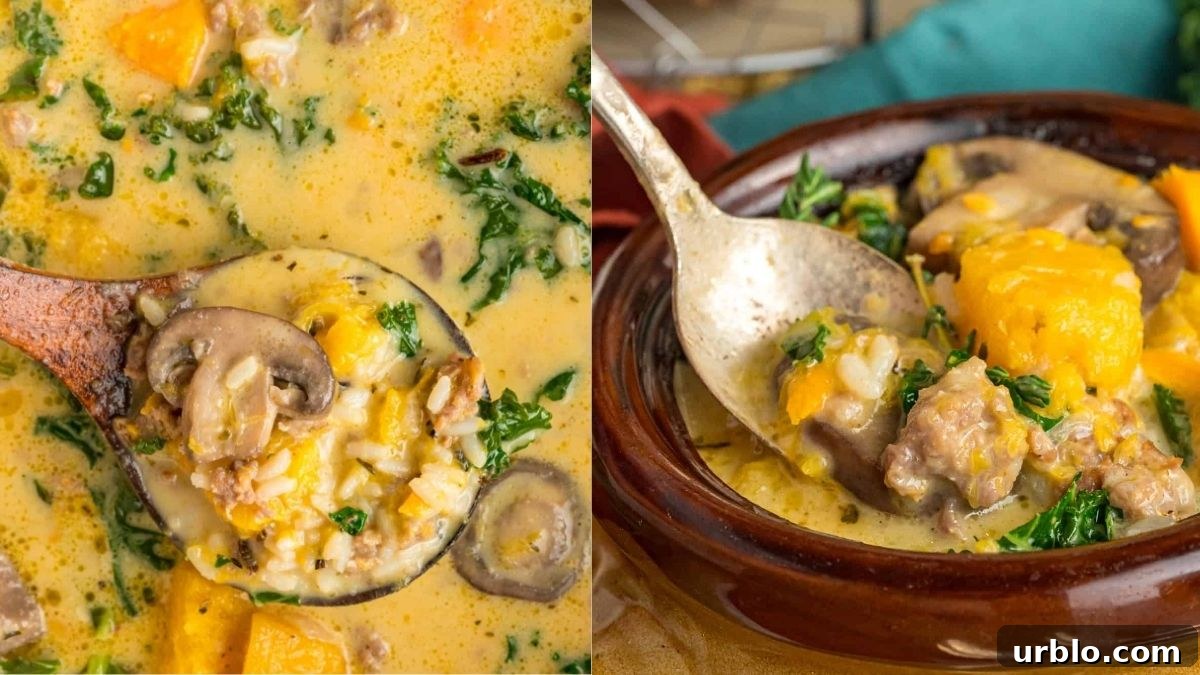 Butternut Squash Recipes: Soups, Sides & Cozy Seasonal Meals 8 Autumn soup with butternut squash and sweet potato