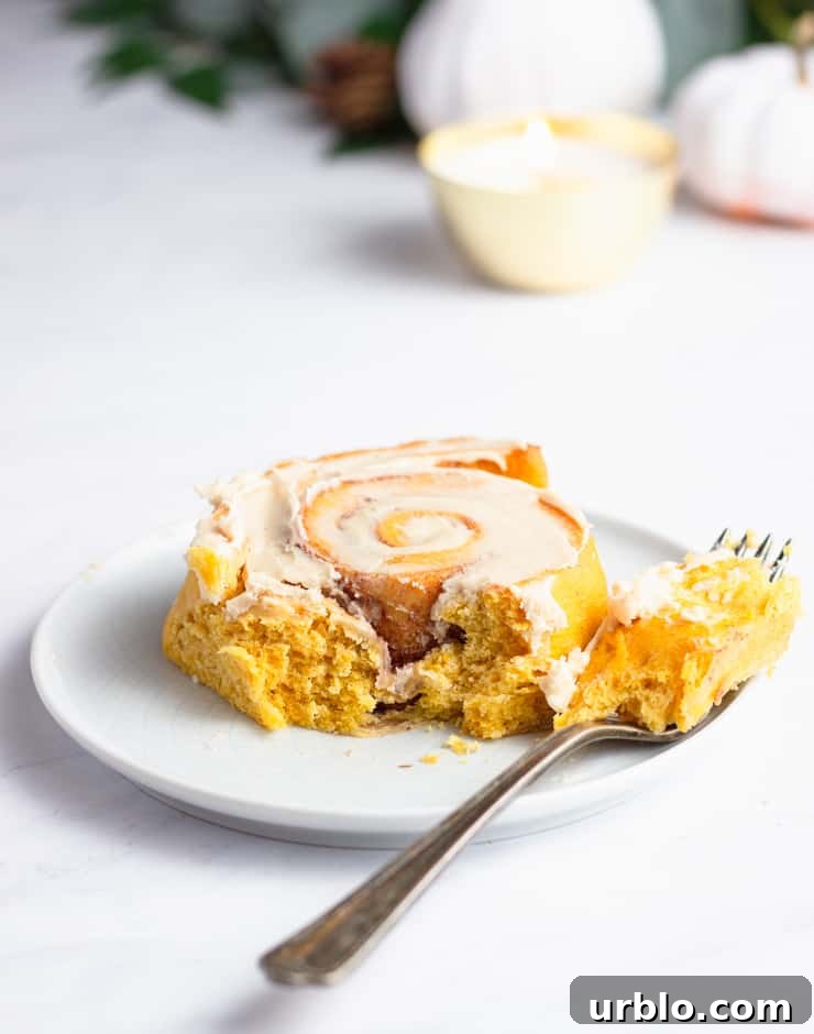 close up of cinnamon roll