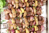 Grilled Steak and Potato Kabobs Recipe