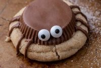 Snickerdoodle Spider Cookies for Halloween