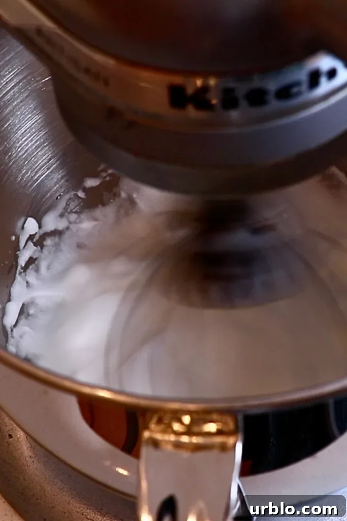 Silky Lemon Mousse Recipe with Fresh Citrus Zest 15 whipping egg whites to make fluffy meringue