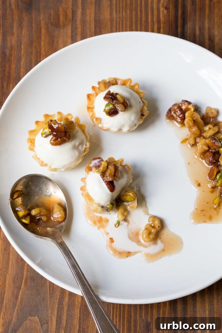Baklava sundaes final