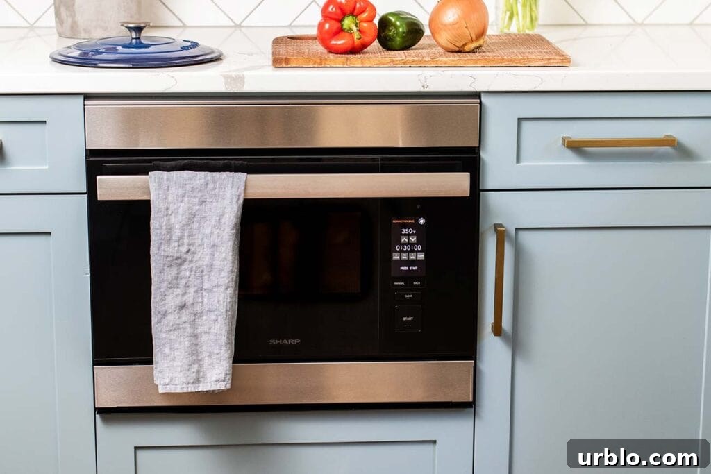 Scarpariello Chicken Recipe: Italian Peppers & Vinegar 4 The Sharp SuperSteam Built-in Wall Oven.